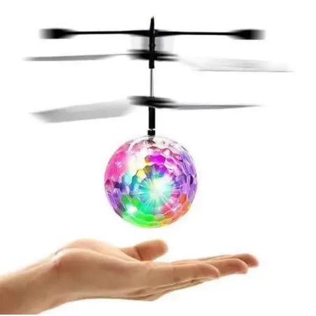 Mini Dron Volador con Luces LED